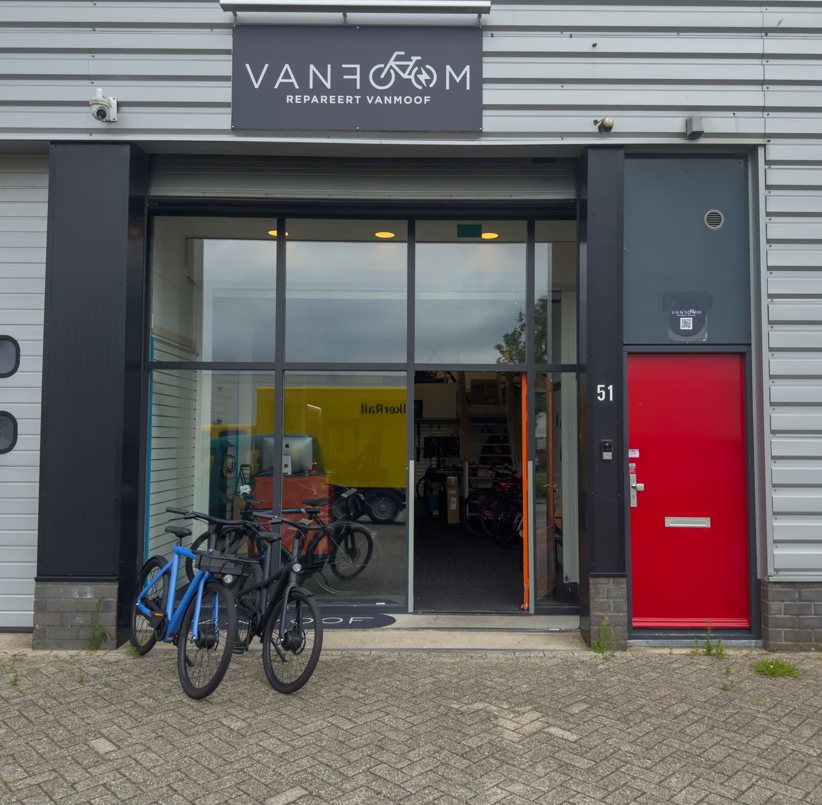 VanFoom-werkplaats in Bleiswijk, VanMoof-specialist voor de regio Rotterdam en Den Haag